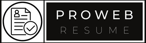 ProWeb Resume – Transforming Resumes into Professional Websites ProWeb Resume Logo – Custom Resume Websites for Job Seekers and Professionals